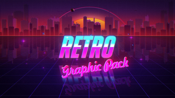 retro tv 80 after effects download