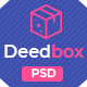 Deedbox - Multipurpose Portfolio PSD Template - ThemeForest Item for Sale