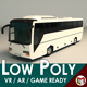 Low Poly Coach Bus 04 - 3DOcean Item for Sale