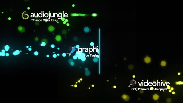 Glow Particles Logo Reveal