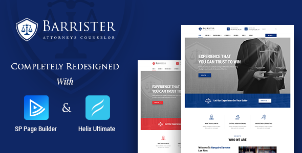 Barrister - Responsive Law Business Joomla Template