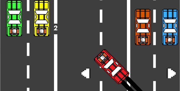 Crazy Driving - Html5 Mobile Game - android & ios