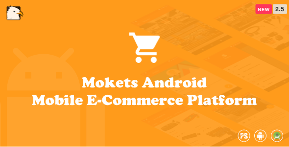 Mokets (Mobile Commerce Android, pełna aplikacja z Material Design) V2.5