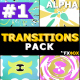 Colorful Cartoon Transitions | Motion Graphics Pack - VideoHive Item for Sale