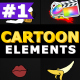Cartoon Elements | FCPX - VideoHive Item for Sale