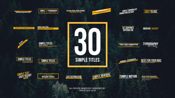 Simple Titles | Final Cut Pro alt