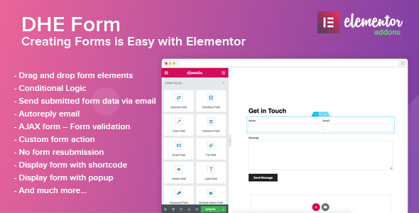 DHE Form - WordPress Form Builder with Elementor
