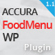 Accura FoodMenu WP - Modern Restaurant Food Menu - CodeCanyon Item for Sale