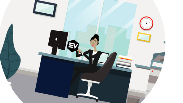 Character Business Logo reveal v.1 alt