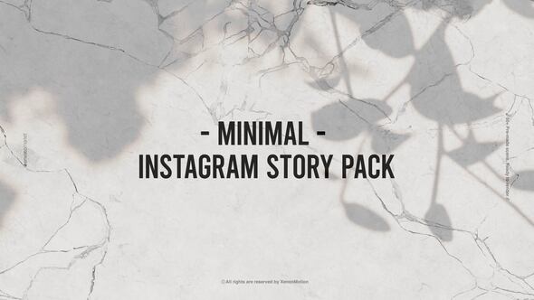 Minimal - Instagram Story Pack