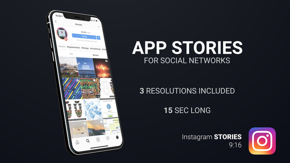 App Promo | Instagram Stories alt
