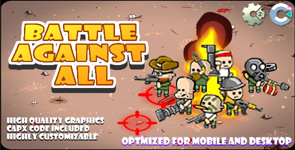 Battle Agains All - (C2,C3,HTML5) Game.