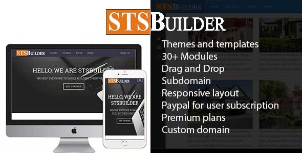 STSBuilder - usługa tworzenia stron internetowych