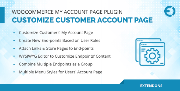WooCommerce My Account Page Plugin, Edit & Customize Account Page