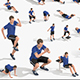 Exercise Animations Bundle Low-poly 3D model - 3DOcean Item for Sale