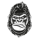 Ferocious Gorilla Head - GraphicRiver Item for Sale