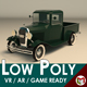 Low Poly Vintage Pickup 04 - 3DOcean Item for Sale