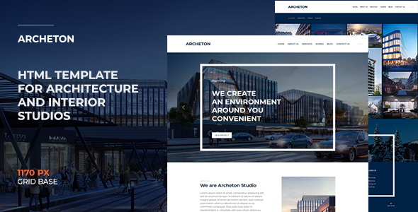 Archeton | Interior Design & Architecture HTML Template