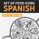 Spanish Food Hand-Drawn Graphic - GraphicRiver Item for Sale