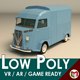 Low Poly Van Transporter 02 - 3DOcean Item for Sale
