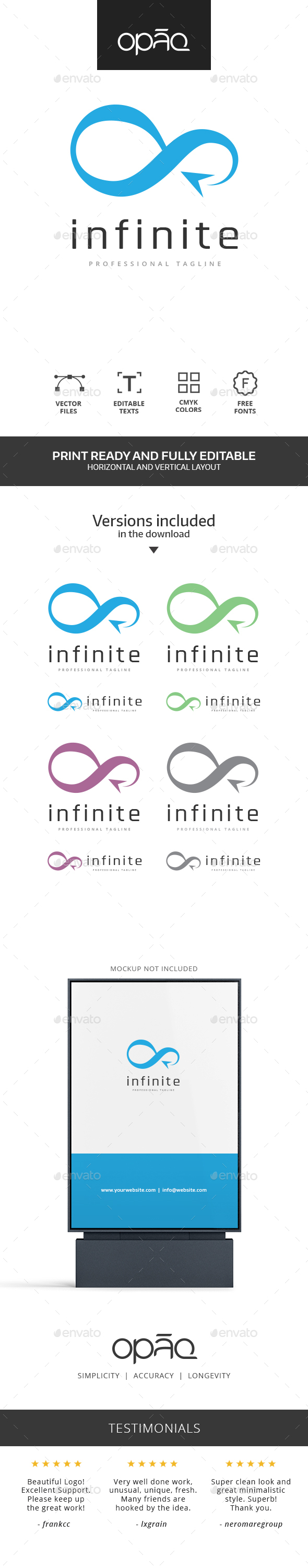 Infinity Arrow Logo