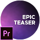 Epic Teaser - VideoHive Item for Sale