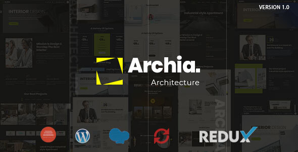 Archia - Architecture & Interior WordPress Theme