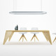 Minimalism Style Interior of Dining Room - GraphicRiver Item for Sale