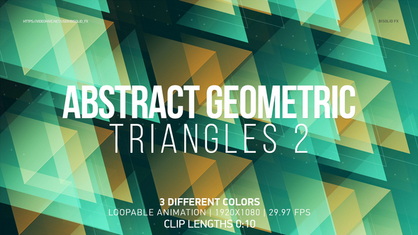 Abstract Geometric Triangles 2