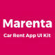 Marenta - Car Rental App UI Kit - ThemeForest Item for Sale