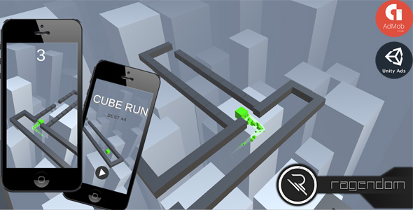 Cube Run - Complete Unity Game + Admob
