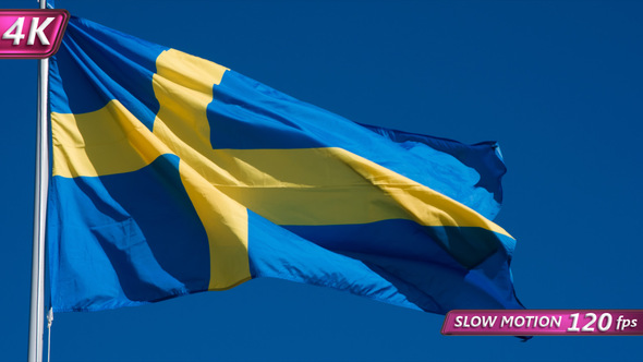 State Flag Of Sweden