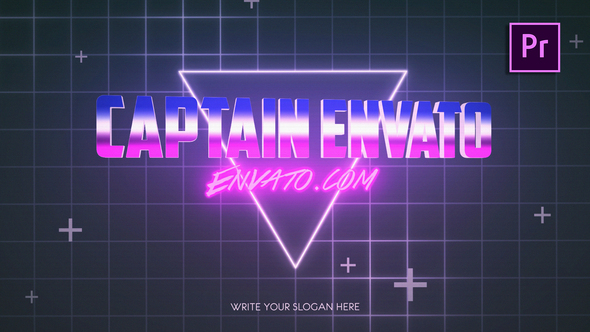 80s Retro Title