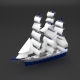 sailing boat - 3DOcean Item for Sale