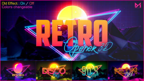 Retro Opener 3D alt