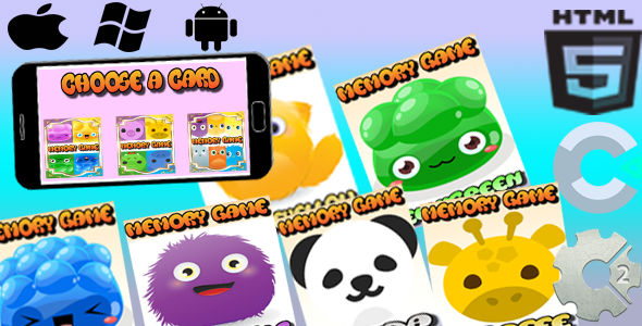 Memory Game - Html5 Game (Capx) + (sound)