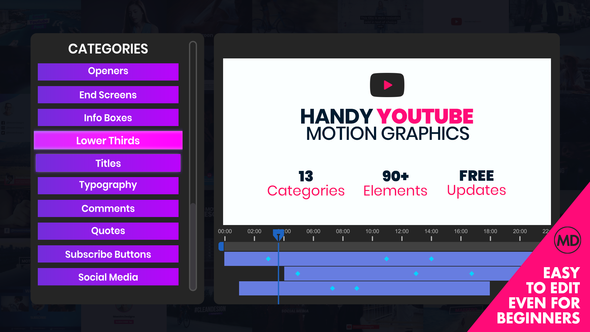 Handy Youtube Motion Graphics