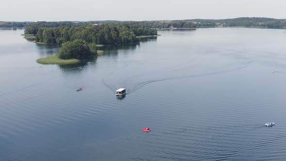 Lake in Summer Time