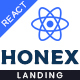 HONEX - React Apps Landing Page - ThemeForest Item for Sale