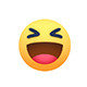 Animated Facebook Haha Reaction Button - 3DOcean Item for Sale