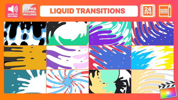Liquid Transitions Pack | FCPX alt