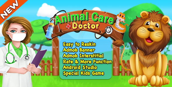 Animal Care Doctor + Best Kids Games + Ready For Publish + Android