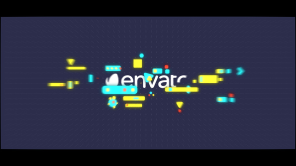 Technology Shape Logo alt