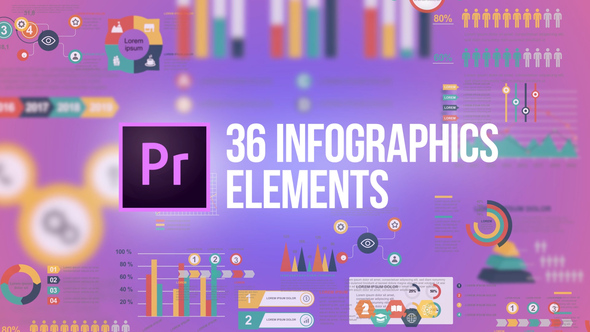 Infographics - 36 Elements (MOGRT)