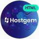 Hostgem - Domain Hosting HTML Template - ThemeForest Item for Sale