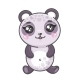 Panda Cartoon Vector - GraphicRiver Item for Sale