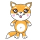 Fox Cartoon Vector Illustration - GraphicRiver Item for Sale