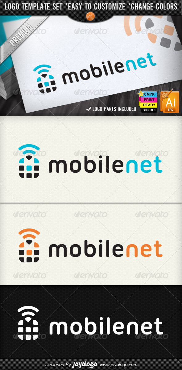 Smart Phone Framework Mobile Networking Logos