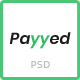Payyed - Money Transfer & Online Payments PSD Template - ThemeForest Item for Sale