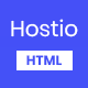 Hostio - Web Hosting HTML Template - ThemeForest Item for Sale